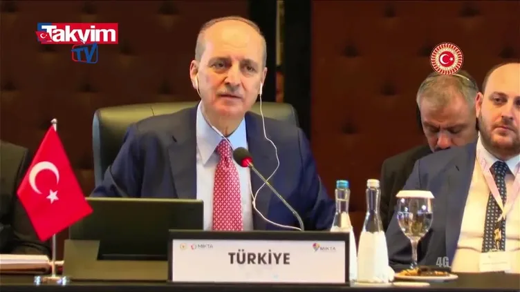 TBMM Başkanı Numan Kurtulmuş'tan BM'ye tepki