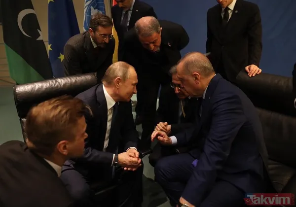 Berlin'deki zirvede Başkan Erdoğan rüzgarı - 8