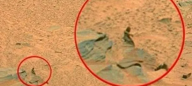 Mars’ta çekilen bu fotoğraf görenleri şoke etti
