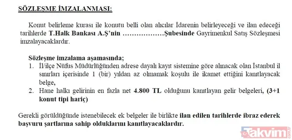 TOKİ 50 bin konut projesi alt, orta, üst gelir başvuru şartları nelerdir? Başvurular nereye ve hangi bankaya yapılıyor? - 12