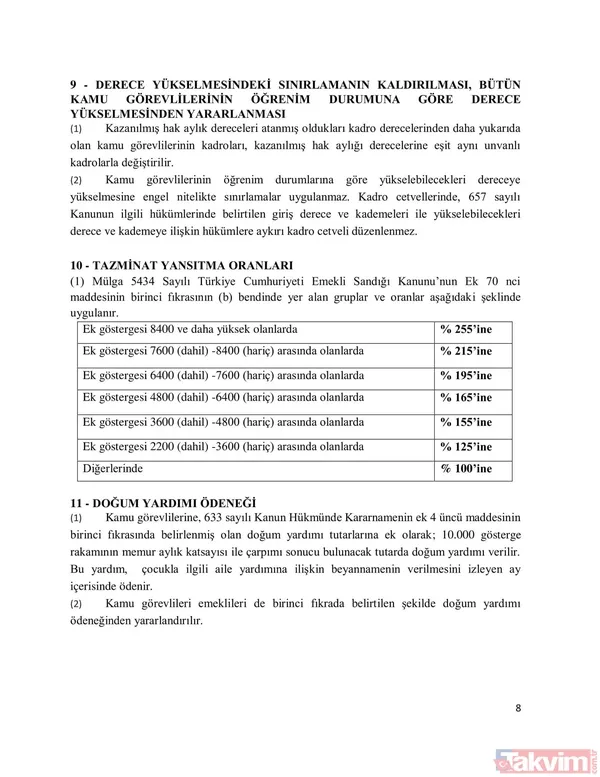 Sendikalar memur ve memur emeklisi için ne talep etti? Memur toplu sözleşme zammı yüzde kaç? İşte detaylar... - 12