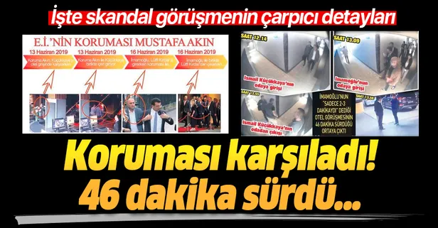 Küçükkaya - İmamoğlu görüşmesinde flaş detay: Koruması karşıladı, 46 dakika sürdü...