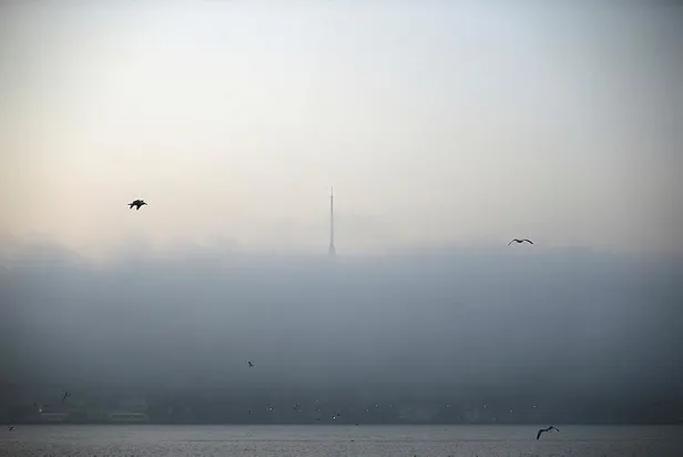 İstanbul'da yoğun sis etkili oldu! Boğaz, transit gemi geçişine kapatıldı-7