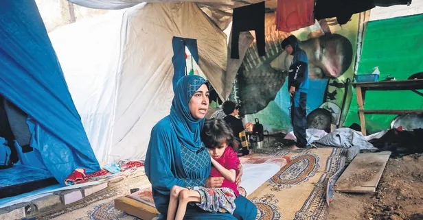 Kan emici Filistin’i vurmaya devam ediyor çocuklar büyük patlamaların sesiyle uyanıyor!