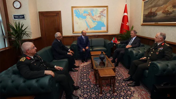 Milli Savunma Bakanı Hulusi Akar komutanları kabul etti-2