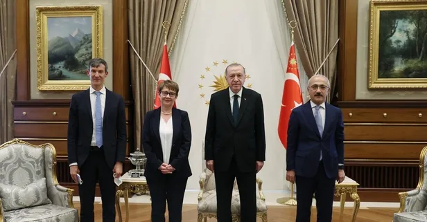 Başkan Erdoğan'dan Cumhurbaşkanlığı Külliyesinde önemli kabul