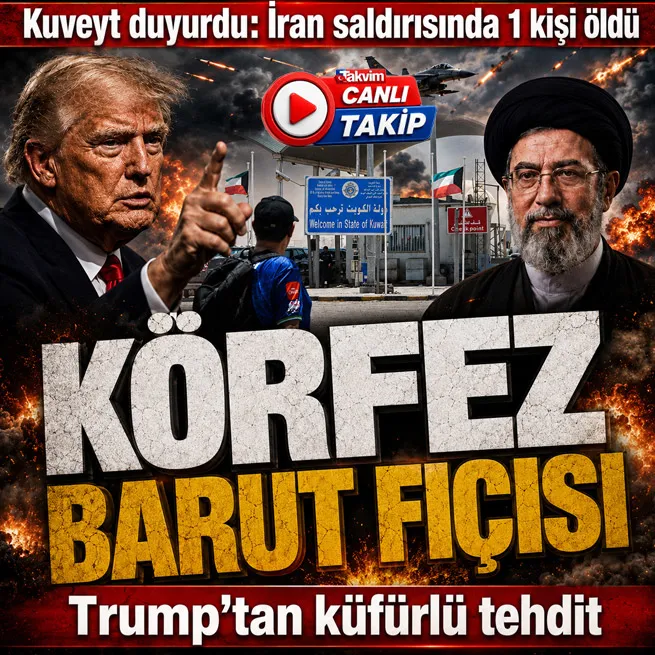 Trumptan bir tehdit daha! Kuveyt duyurdu: İran saldırısında bir kişi hayatını kaybetti