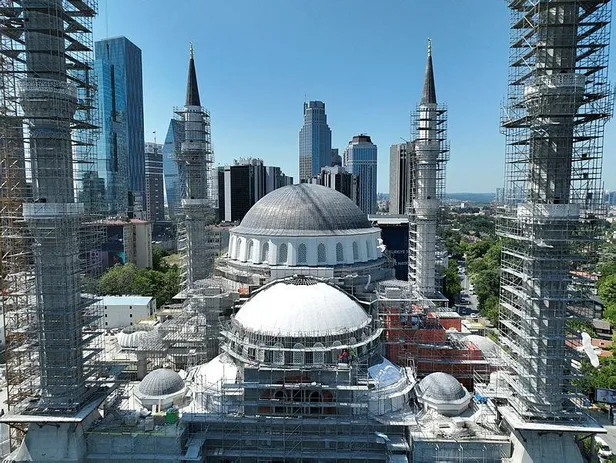 Barbaros Hayrettin Paşa Camii'nde sona gelindi! 2022 yılı içerisinde ibadete açılacak-5
