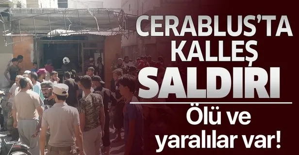 Son dakika: Cerablus’ta terör saldırısı: Ölü ve yaralılar var