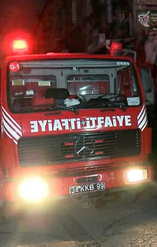 İstanbul'da acı olay! Yangından kaçamadı...