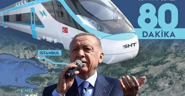 Başkan Erdoğan İstanbul’a nefes aldıracak metro ve Süper Hızlı Tren projelerini açıkladı: Hedef 1100 KM raylı sistem