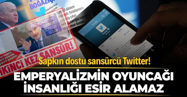 İçişleri Bakanı Süleyman Soylu’dan sapkın LGBT’yi savunan sansürcü Twitter’a tepki: Emperyalizmin bu oyuncağı insanlığı teslim alamaz