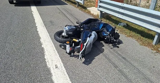 Kocaeli’de korkutan motosiklet kazası: 1 ölü, 1 yaralı