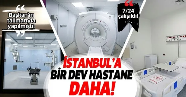 Başkan Erdoğan’ın talimatıyla yapılmıştı! Prof. Dr. Murat Dilmener Acil Durum Hastanesi hizmete giriyor!