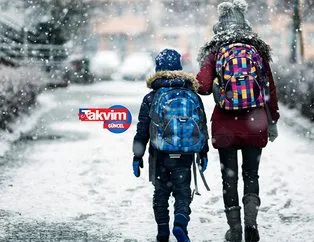 Kayseri’de okullar tatil mi? Bugün Kayseri, Konya, Kocaeli’nde kar tatili var mı?