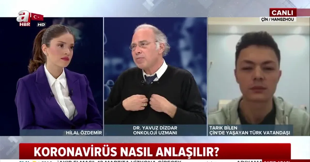 Koronavirüsü nasıl ortaya çıktı? Ünlü doktor Yavuz Dizdar A Haber canlı yayınında açıkladı