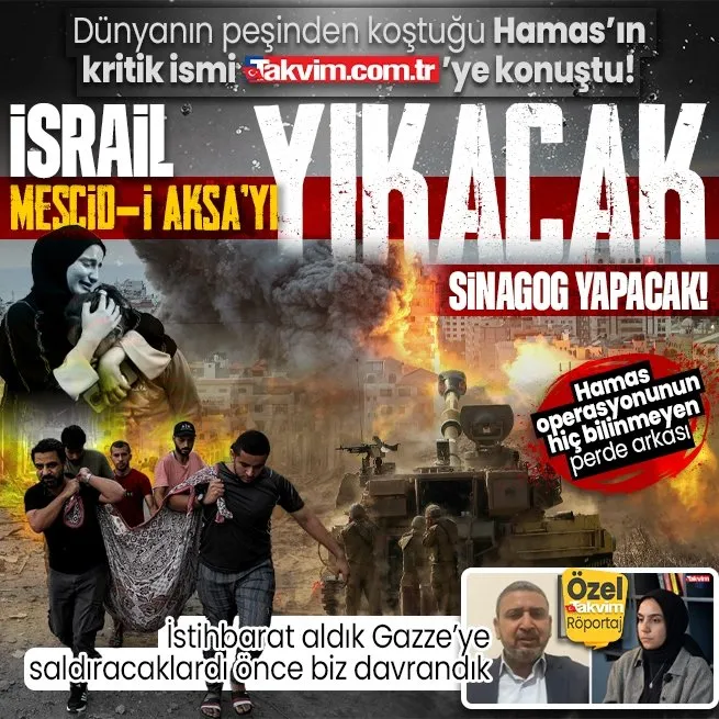 Dünya 6 gündür Gazze’deki soykırımı izliyor! Takvim.com.tr herkesin peşinden koştuğu isme ulaştı! Hamasın liderlerinden Sami Ebu Zuhri açıkladı: Hamas düğmeye neden bastı? Operasyon kararı nasıl alındı?