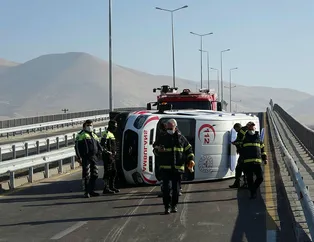 Korkunç kaza! Vakaya giderken ölümden döndüler
