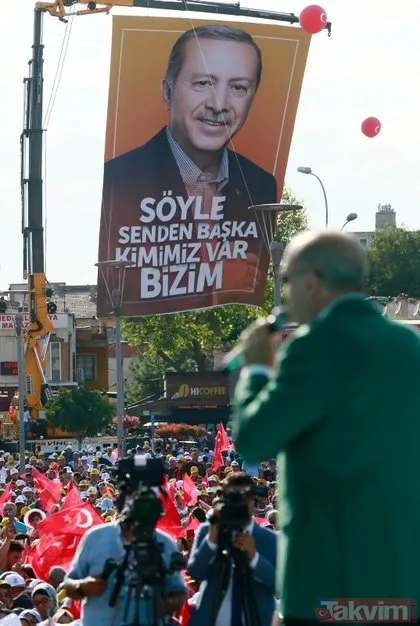 Başkan Erdoğan Konya’da böyle karşılandı! Anlamlı pankart
