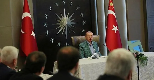 Başkan Erdoğan Türkiye'deki Boşnak sivil toplum kuruluşlarının  temsilcilerini kabul etti - Takvim