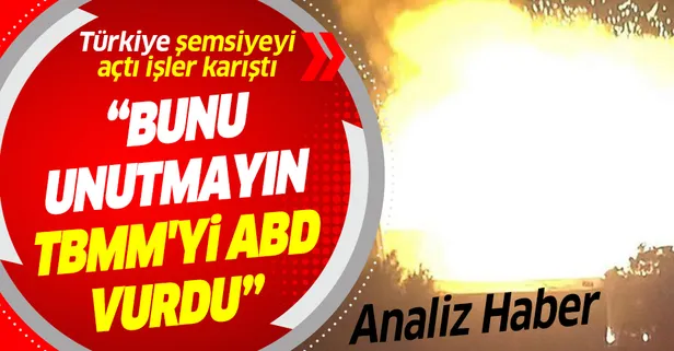 "ABD TBMM'yi Cumhurbaşkanlığını, Genel Kurmayı, Özel Kuvvetleri vurdu"