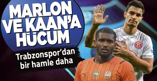 Trabzonspor Kaan Ayhan ve Marlon için bir hamle daha yaptı