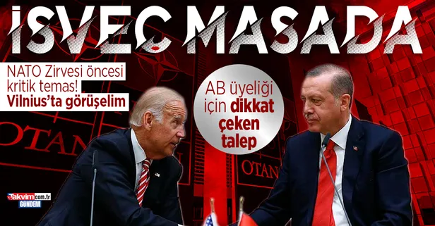 Başkan Erdoğan ABD Başkanı Joe Biden ile görüştü