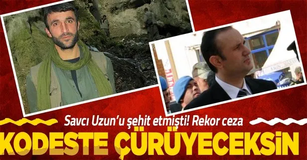Tunceli’de savcı Murat Uzun’u şehit eden ’Azat Çüngüş’ kod adlı terörist Gürbüz Topçu’ya rekor ceza!