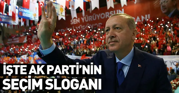 AK Parti'nin seçim sloganı belli oldu