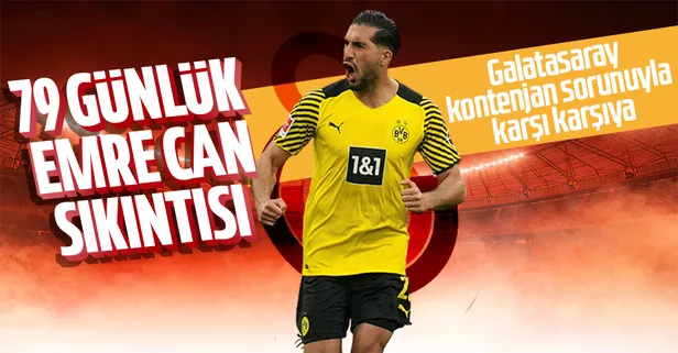 79 günlük Emre Can sıkıntısı! Galatasaray kontenjan sorunuyla karşı karşıya
