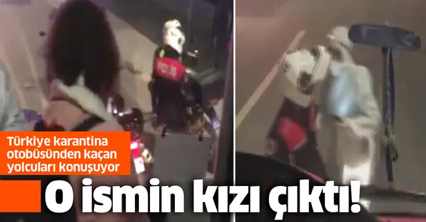 Karantina otobüsünden kaçırılmıştı! KKTC Sivil Havacılık Dairesi Müdürü Mustafa Sofi'nin kızı çıktı!