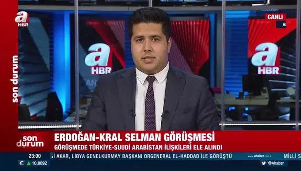 Başkan Recep Tayyip Erdoğan, Suudi Arabistan Kralı Selman bin Abdülaziz El Suud ile görüştü