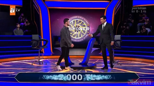 Kenan İmirzalıoğlu'nun sunduğu Kim Milyoner Olmak İster'de hareketleri ve cevaplarıyla geceye damga vuran yarışmacı! - 27