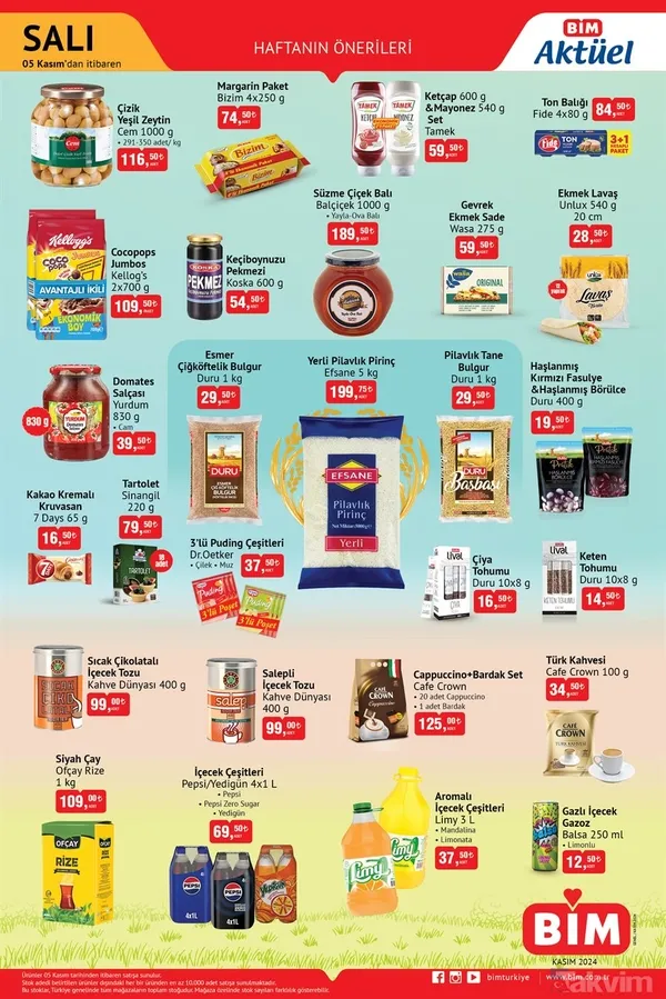 Çerezlik seti, derin kase, banyo seti, XXL hurç, 3'lü tava seti aktüel kataloğu: BİM 1 KASIM CUMA İNDİRİMLİ ÜRÜNLER - 6