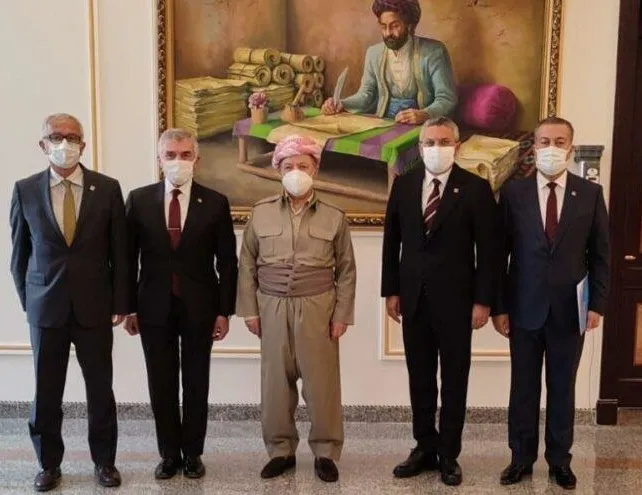 Barzani görüşmesine ilişkin gülünç savunma