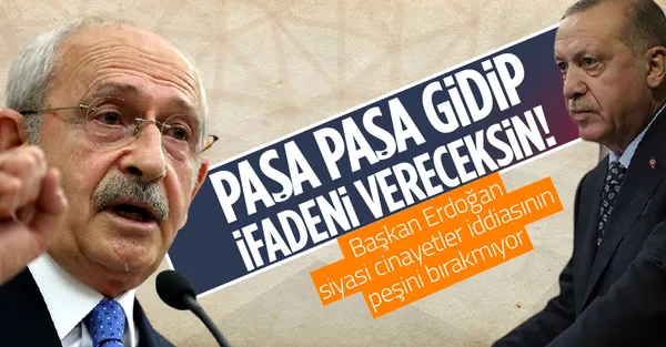 Başkan Erdoğan'dan Kemal Kılıçdaroğlu'nun siyasi cinayetler iddiası için yeni dilekçe-1