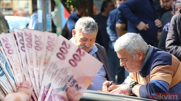 SSK, Bağ-kur, 4A, 4B, 4C'li emekliler dikkat! Bayram ikramiyesi hesaba yattı mı? - 1