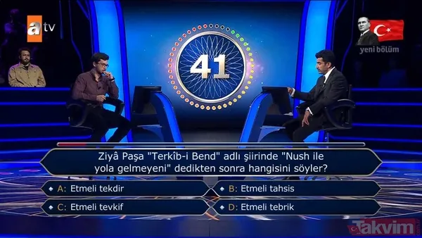 Kenan İmirzalıoğlu'nun sunduğu Kim Milyoner Olmak İster'de ‘haçan’ sorusu geceye damga vurdu! Bakın aslında ne anlama geliyormuş - 50