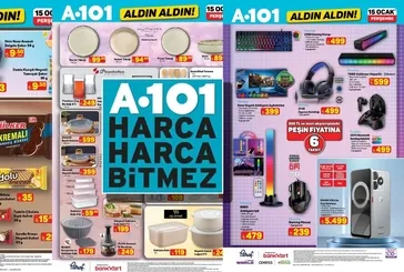 A101 15 Ocak 2026 kataloğu yayında! Çeyizcilere müjde: 43 inç TV 9.499 TL, akıllı tartı 349 TL