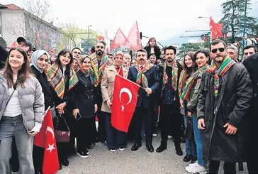 Kuruluş Orhan oyuncuları Bursa’da fetih coşkusu yaşadı: Ecdadımızı yad ettik