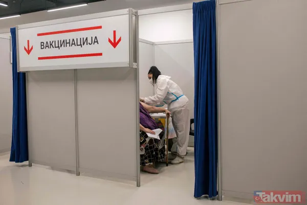 Koronavirüs aşısı olana 250 TL kampanyası Sırbistan'da izdiham yarattı! Jelena Karleusa da aşı oldu - 3
