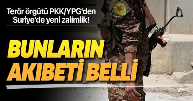 Suriye’de terör örgütü PKK/YPG, karşıt sesleri bastırmak için sivilleri esir aldı