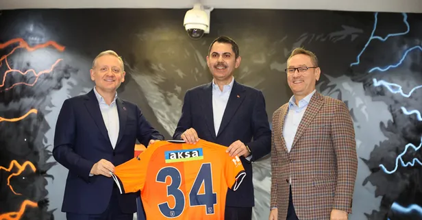 Son dakika: Cumhur İttifakı'nın İBB adayı Murat Kurum'dan Başakşehir Futbol Kulübü'ne ziyaret! Başkan Göksel Gümüşdağ'dan anlamlı mesaj