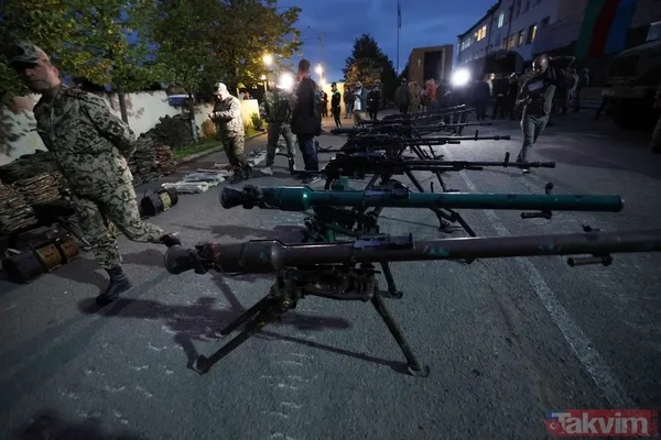 Azerbaycan Cumhurbaşkanı Müşaviri Hikmet Hacıyev, Karabağ'da ele geçirilen silahların listesini açıkladı - 27