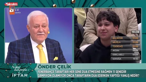 Nihat Hatipoğlu'na ''Fenerbahçe neden şampiyon olamıyor'' sorusu