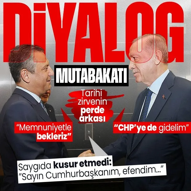 Özel kabulün perde arkası! Başkan Erdoğan - Özgür Özelle ne konuştu? Diyalog mutabakatı... Yapıcı iletişim pozitif iklim