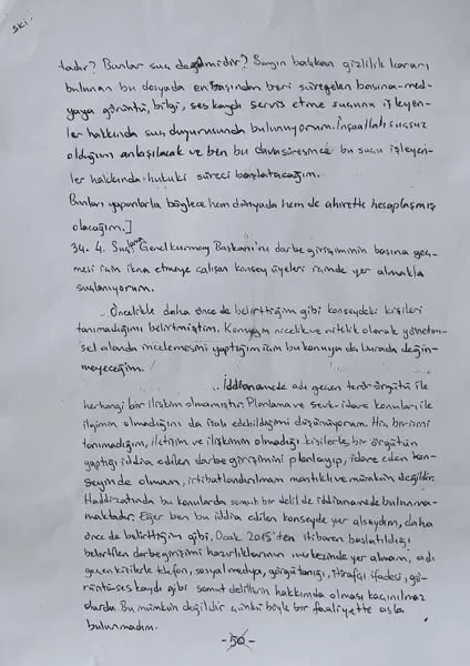 Tutuklu binbaşının üzerinde gizemli not-8