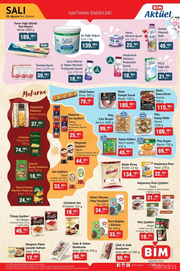 Perde 179 TL, Yastık Alezi 34 TL, Paspas 99 TL... 6'lı 149 TL! BİM aktüel 2-6 Ağustos kataloğu yayımlandı! - 8