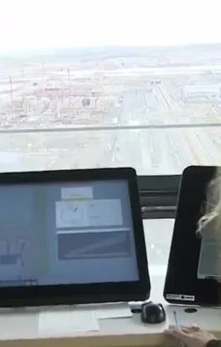 90 metrelik ödüllü kuleden ilk canlı yayın