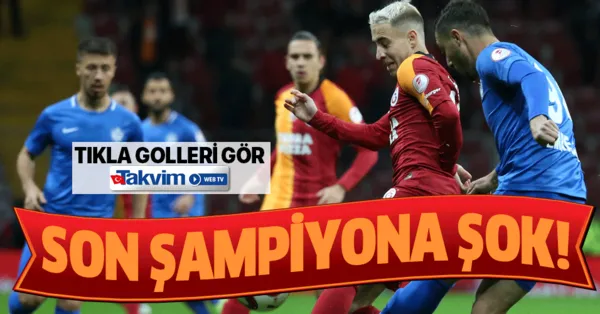 Galatasaray 0 2 Tuzlaspor Mac Sonucu Takvim